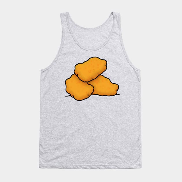 Chicken Nuggets Tank Top by JoeHx